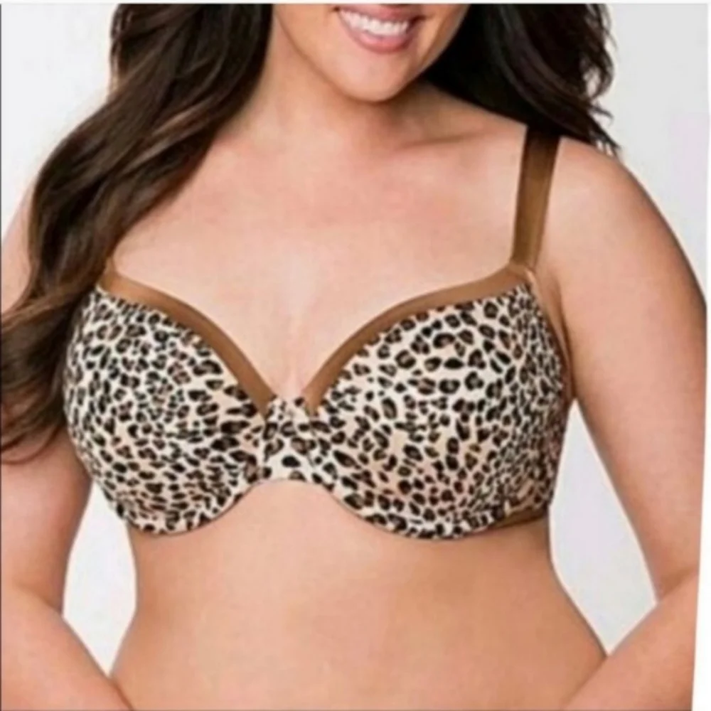 Cacique | NEW lightly lined underwire full coverage bra 44G plus size flaw - Picture 14 of 14